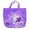 Purple, variant on Deals of The Day Clearance! Beautiful Grocery Tote Foldable Into Attached Pouch And Lightweight