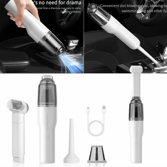 Powerful Car Vacuum Cleaner, Portable Wet & Dry Handheld Strong Suction Cleaner