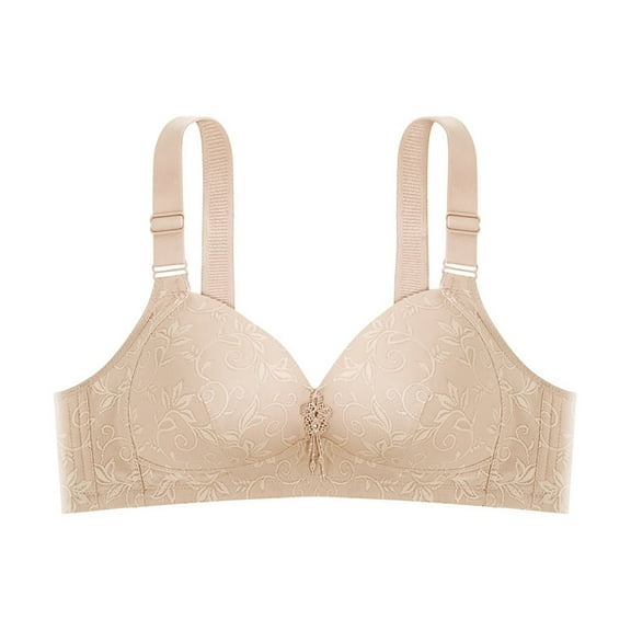 purcolt Women's Wireless T-Shirt Bra Comfortable Push Up Bra Full Coverage Lightly Lined Bra Everyday Bras with Soft Support and Lift