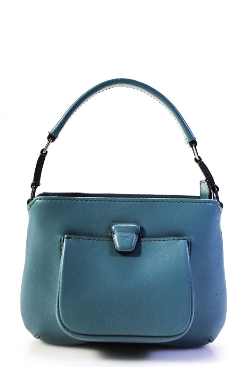 Furla Blue Cookie Mini-Satchel Handbag 7916230 - Walmart.com