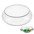 thumbnail image 3 of UPGRATOR 1Pcs Desktop Tank for Pet Owners Small Fish Bowl Square Plastic Aquarium .20X24.20X10.00in, 3 of 5