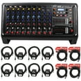 thumbnail image 1 of Peavey XR AT 1000 Watt Powered 9-Ch. Mixer w/ Bluetooth+AutoTune XRAT + Cables, 1 of 14