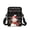 Music Snowman, variant on Eheartsgir Running Horses Crossbody Shoulder Bag, Polyester Coin Purse for Unisex, Adjustable Crossbody Cell Phone Purse with Pockets for Shopping and Travel