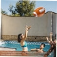 thumbnail image 5 of PinesC Beach Ball Outdoor Balloon Inflator Pump Beach Balls Sports Floating Globe Mini Football Outdoor Pool Ball Floating Balls for Beach Decorations Pvc, 5 of 5