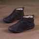 thumbnail image 3 of Xucatan Women's Puffy Low Booties, Slip On Winter Snow Boots with Fleece Lining & Memory Foam, Lightweight Warm Indoor Outdoor Shoes Gift, 3 of 4