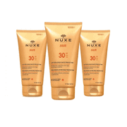 Nuxe Sun Lait Delicieux Protection Spf30 150ml 3 Pack