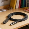 thumbnail image 6 of 2PCS Cell Phone Charger, 240W Fast Charging Cable, Invisible Stand Charging Cable, 4.92ft USB C to USB C Cable, Built-in Phone Stand for Smartphones Tablets, 6 of 6