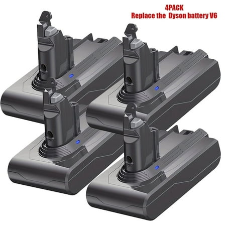 4PACK battery Replacement for Dyson V6