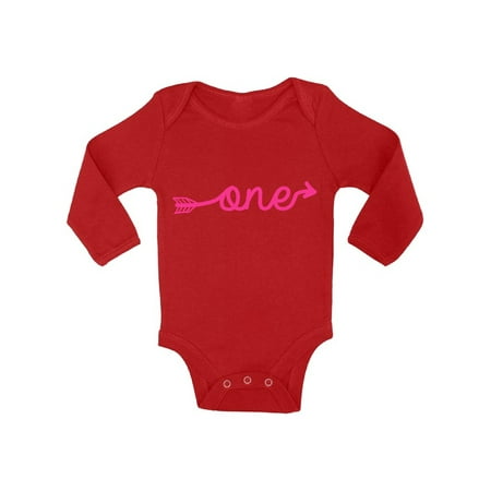

Awkward Styles Pink Romper First Birthday Girl Baby Romper 1st B Day Girl Gifts for 1 Year Old First Birthday Baby Bodysuit 1 Year Old Shirt My 1st Birthday Gifts for Birthday Girl Birthday Gifts