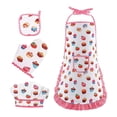 thumbnail image 4 of TISHITA Chef Clothing Set Early Learning Educational Toy Role Play Toy for Children Gift 4Pcs, 4 of 8