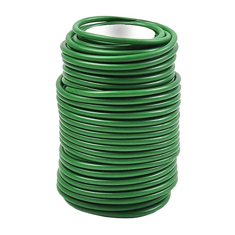 Soft Plant Wire 164 feet/50 Meters Stems & Stalks and for Home Organization 164' Reusable Rubber Twist Ties Heavy Duty Garden Wire for Plants Soft Twist Plant Tie to Support Plant Vines 