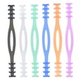 thumbnail image 4 of TAILTOSS 6 Pcs Sangles de Masque Bande Élastique Réglable pour Port à Long Terme 18x0.79 Po Silicone, 4 of 8