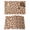 Brown, variant on Autumn Leaf Placemats Set of 4, Green Maple Fallen Leaves Solid Color Placemats for Dining Table, Place Mats for Kitchen Tabletop, Waterproof Wipeable Dining Table Mats Set