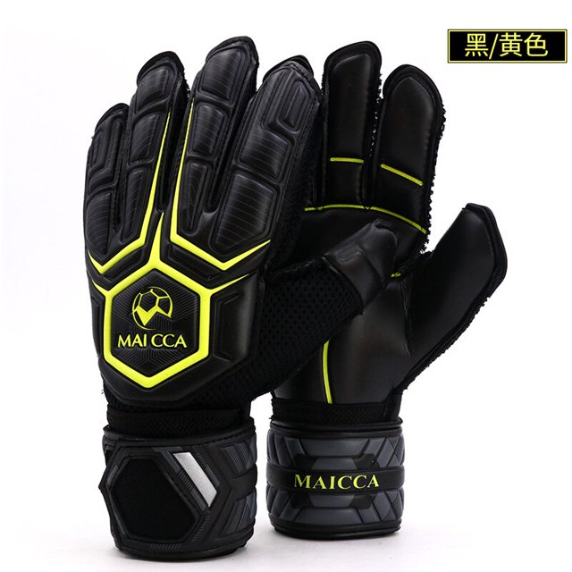 Guantes de portero de fútbol engrosados de látex, protección profesional para adultos y adolescentes, guantes de portero de fútbol para hombres Fivean unisex