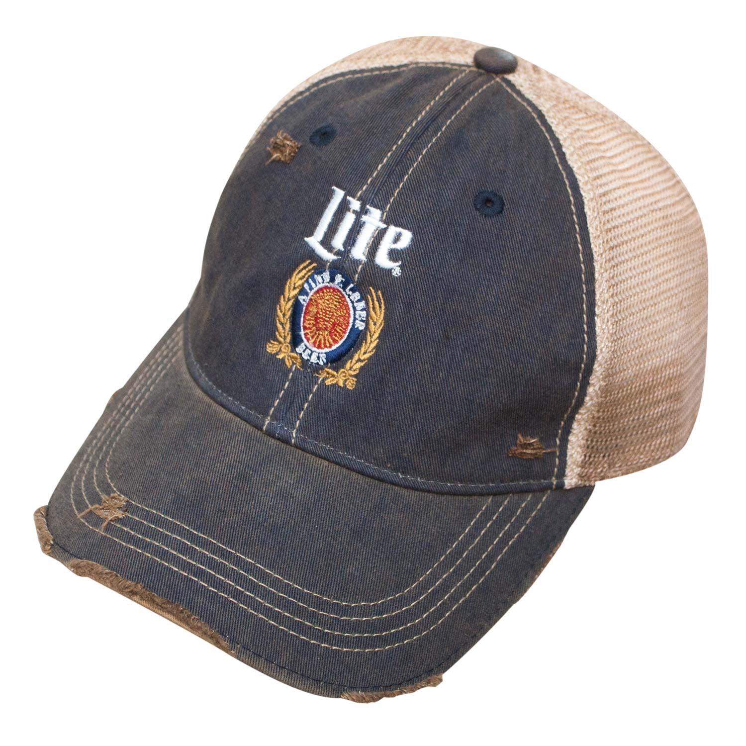 Miller Lite Retro Brand Denim Trucker 
