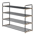 thumbnail image 2 of Muscle Rack Sr4L-Gry 4 Level Shoe Rack, 2 of 6