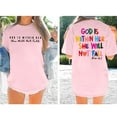 thumbnail image 5 of Alitao Graphic Tees T Shirts Oversized Shirts For Women Shirt Verse T Shirt God Is Within Her Tees Inspirational Tops Tshirts Shirts Summer Tops Pink 4XL, 5 of 8