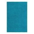 thumbnail image 3 of Unique Loom Solid Shag Collection Area Rug (6' 1" x 9' Rectangle Turquoise), 3 of 7