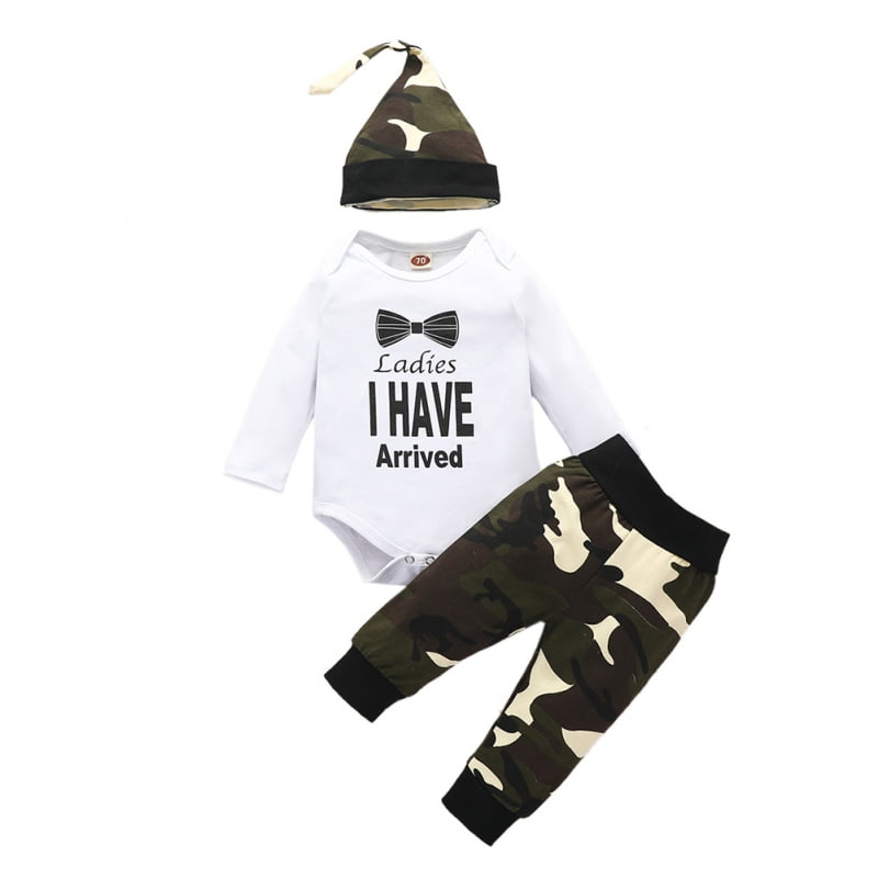 Chick Pea Baby Boy 2 Pc Footed Coverall Set Sizes Newborn 9 Months Walmart Com