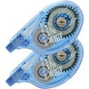 MONO Wide-Width Correction Tape, Non-Refillable, 1/4" x 394", 2/Pack