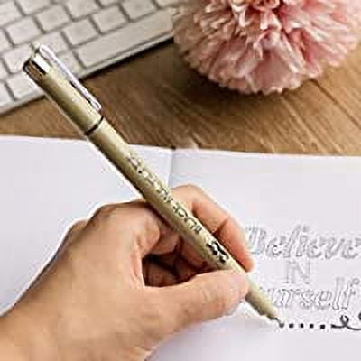 Mr. Pen- Black Fineliners, Fine Point Pens, 0.25mm, 4 Pack, Bible Pens No  Bleed, Fine Tip Pens 