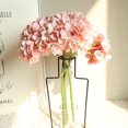thumbnail image 4 of Simulación de flores artificiales 24 ramos de hortensias artificiales Flores artificiales para exteriores para decoraciones de macetas colgantes para interiores y exteriores Akmoler, 4 of 9