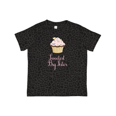 

Inktastic Sweetest Big Sister Gift Toddler Toddler Girl T-Shirt