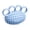 Blue, variant on Spiked Hand Grip Ball with Finger Holes, Massage Stress Relief Squeeze Ball for Hand Therapy & Strength Training