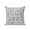 Gray blue, variant on Outdoor Pillow Waterproof 1 Pack, Farmhouse Grey Patio Throw Pillows for Couch Bed Sofa with Insert, Vintage Flower Leaf Botanical Plant Decorative Travel/Reading/Camping Pillow Set 16x16 Inch