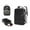 Black, variant on Dvkptbk Travel Backpack for Women Men,Airline Approved Carry on Backpack,Flight Approved Sports Luggage Backpack,Casual Daypack Small Hiking Backpack Backpack Apartment Essentials on Clearance