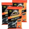 Armor All Ultra Shine Wax Wipes (12 count) 3 Pack