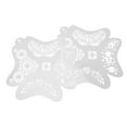 2Pcs Face Paint Stencils Hollow Design Face Body Painting Stencils Face