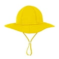 thumbnail image 3 of HECCEI Infant Sun Hat UPF 50+ Sun Protection Hat, 6-24 Months, Yellow, 3 of 5