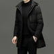 thumbnail image 4 of Chaqueta de plumón ultraligera de pato, ropa de diseñador para hombre, chaquetas con capucha para hombre, abrigo largo extraíble para hombre, chaqueta cortavientos de invierno para hombre, 4 of 5