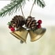 thumbnail image 1 of Adornos para árbol de Navidad, colgantes de metal dorado, blanco y rojo, adornos navideños colgantes., 1 of 1