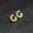 G-e235, variant on Retro Initial 26 English Letter Earrings Geometric Simple Ear Stud Delicate Jewelry Gift-K-e247