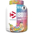 thumbnail image 1 of Dymatize ISO100 Hydrolyzed Protein Powder, 100% Whey Isolate Protein, 25g of Protein, 5.5g BCAAs, Gluten Free, Fast Absorbing, Easy Digesting, Birthday Cake, 5 Pound, 1 of 4