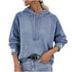 thumbnail image 2 of Puntoco Ladies Fashion Color sólido con capucha Pullover Casual Sweater top Mujeres Puntoco Puntoco-5523, 2 of 9