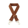 thumbnail image 2 of destyer Women Handbag Wide Belt Shoulder Bag Strap Replacement Purse Handle Messenger Bags Part Accessory Webbing Straps Brown, 2 of 9