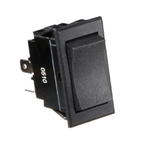 RV Designer Collection S221 Black 20 Amp 4Terminal Rocker Switch