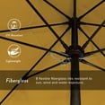 thumbnail image 3 of California Umbrella Venture 9' Bronze Market Umbrella in Lemon, 3 of 5