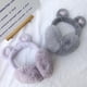 thumbnail image 5 of Orejeras cálidas de moda de invierno para mujer, orejeras plegables con orejas de oso, orejeras para estudiantes a prueba de frío, orejeras de dibujos animados, 5 of 6