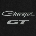thumbnail image 2 of Lloyd Mats Custom Fit Floor Mats for Dodge Charger RWD 2018/ON LogoMat 2Pc Set Charcoal, 2 of 4