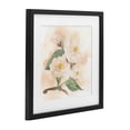 thumbnail image 2 of Stupell Industries Shabby Chic Soft Dimensional Magnolia Black Framed Print Under Glass, 13 x 13, by Chris Paschke, 2 of 7