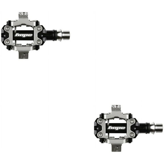 Hope RC Union Clip Dual Sided Clipless Pedal 9/16" Titanium Axle Alloy Body Blk