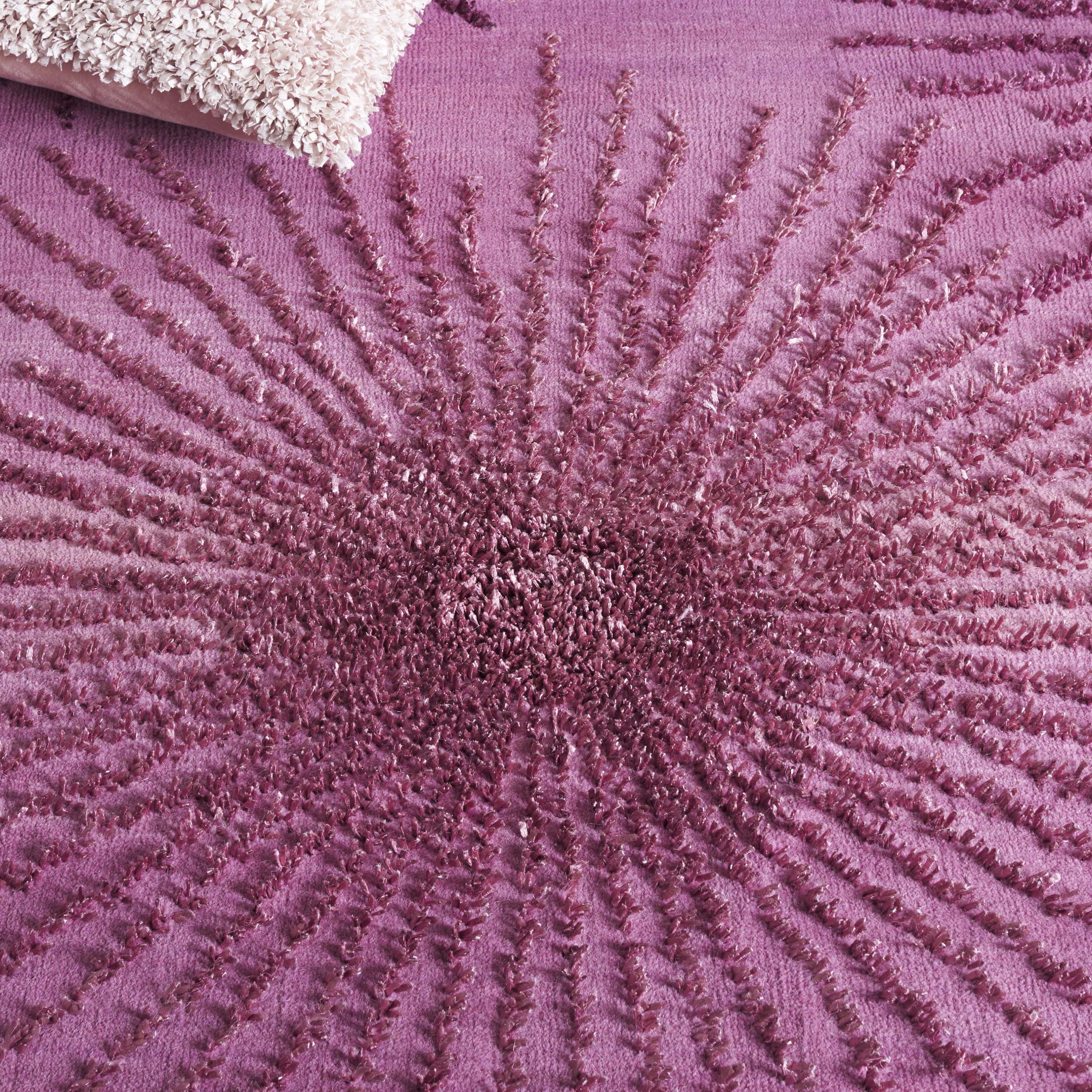 SAFAVIEH Soho Fiesta Geometric Area Rug, Purple, 5' x 8'