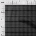 thumbnail image 1 of oneOone Viscose Chiffon Black Fabric Stripe Block Sewing Craft Projects Fabric Prints By Yard 42 Inch Wide, 1 of 4
