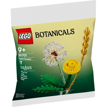 LEGO 30701  Botanicals Field Flowers Building Kit - Wildflower Posy for Girls and Boys Ages 9  - Fun Project for Nature Lovers