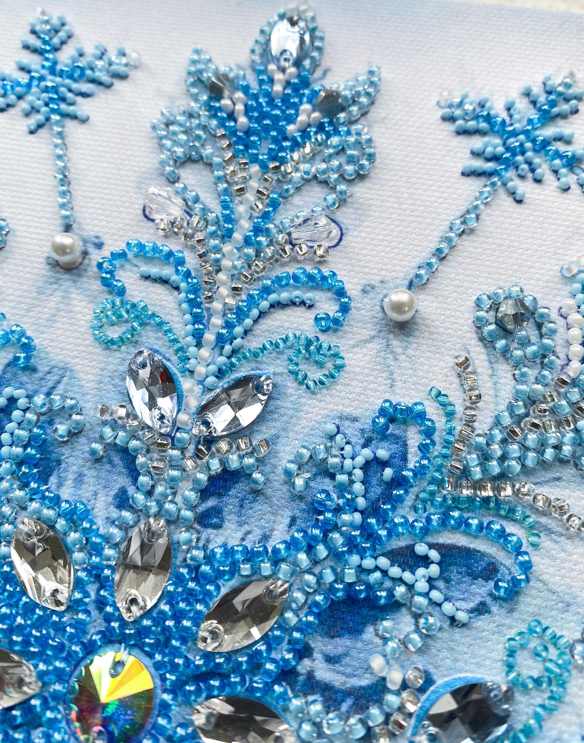 Bead Embroidery Kit - Frost patterns AB-963