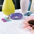 thumbnail image 4 of Compatible with AirPods Pro Case Cover,Butterfly Colorful Cute Luxury Plating for AirPod Case with Keychain Soft TPU Protective Case for Women Girls Design for AirPods Pro Purple, 4 of 6